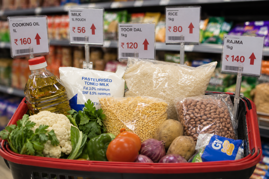 How grocery bills clearly show how inflation affects your salary in daily life