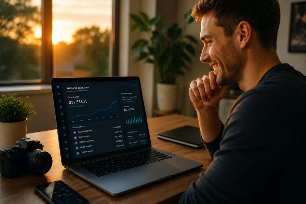 Achieving real passive income on social media through consistent hard work and smart systems