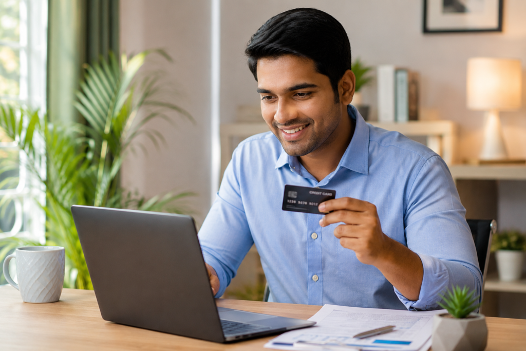 Smart user learning how banks make money from credit cards to take control