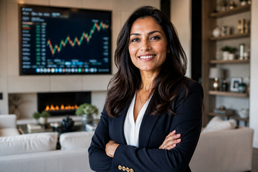 Motivated investor learning why billionaires borrow instead of selling stocks for long term success